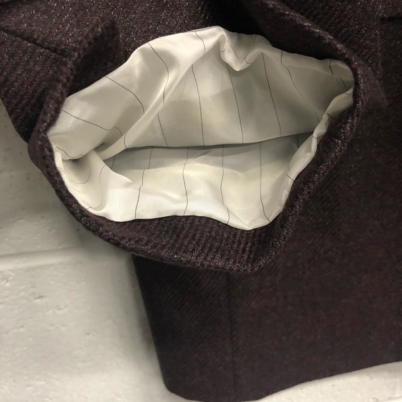 Canali Sport Coat plum 56L - Picture 6 of 8